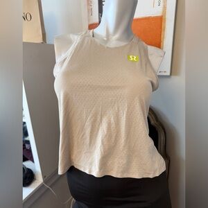 LULULEMON FAST AND FREE RACE LENGTH TANK GO THERE NWT SIZE 6